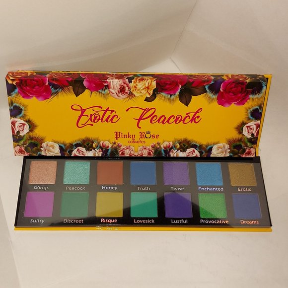 Pinky Rose Exotic Peacock Eyeshadow Palette - Picture 5 of 5